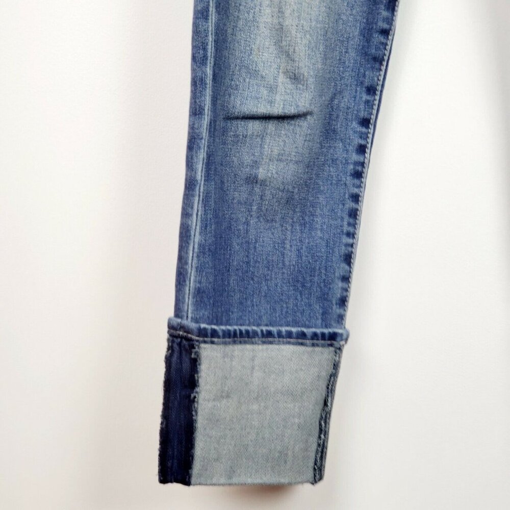 Kut From The Kloth Women's Jeans Cameron Straight Leg Cropped & Cuffed Sz 2 EUC - Picture 3 of 9